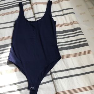 Navy blue Forever 21 Bodysuit